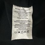 Bebe Sport Women's Black Mesh V-Neck Logo T-Shirt Short Sleeve Photo 8