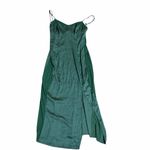 Free People NEW Intimately City Cool Midi Slip Dress in Emerald Size Medium Photo 8