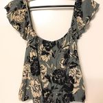 Amuse Society  Blue Floral‎ Top Photo 8