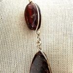 Baltic Amber Necklace with Teardrop Pendant Photo 8