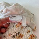 Reformation Floral Puff Sleeve Smocked Back Blouse Women’s 0 Photo 2