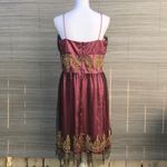 Party Prom Dress Size XL Gold Photo 3