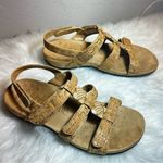 Vionic AMBER ADJUSTABLE SANDAL GOLD CORK Size 7 Photo 3