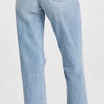 SLVRLAKE NWT London High Rise Straight Jean in Mind Made Up Wash 28 Blue Photo 1