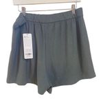 CRZ Yoga NWT XL Green waffle knit shorts Photo 0