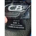 CB Softshell Jacket Full Zip Pockets Athletic Activewear Blue Women's L Blue Size L Photo 4