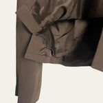 Charter Club Vintage Tuscany Mocha Brown Button Front Silk Jacket Size 8P Photo 2