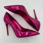 Christian Louboutin  Kate 100 Pink Mirrored Leather High Heel Pumps Size EU 38 Photo 8
