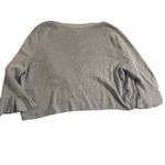 Talbots Crisp Tulip Sleeveless Fit Flare Dress Stripe 14 W/ Blue Sweater Size L Photo 7