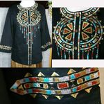 Bob Mackie  Embroiled Jacket Sz XS Photo 1