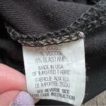 Theory  Little Black Dress Stretch Knit Scoop Neck Long Sleeves with Zippers Photo 11