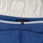 Kendall + Kylie Button Up Blue Jean Mini Skirt Photo 2