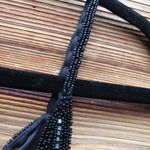 Mac Duggal NWT Embellished Floral Sequin Gown Dress Black Multi 5400 Photo 8