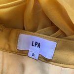 Revolve RUFFLE YELLOW MINI SKIRT SMALL Photo 3