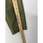 Luca Luca 100% Silk Cropped Blazer Jacket Olive Green Italian Designer Size 6 Photo 5