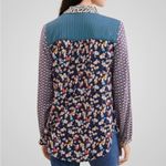 Anthropologie  Maeve Mixed Pattern Button
Front Top Size XS Photo 2