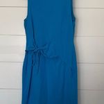 Ann Taylor  Women’s Small Blue Side Tie Dress Photo 0