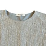 MM.LaFleur Grey Sleeveless Textured Shift Dress Crew Neck Size Medium Women's Photo 1