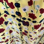 Equipment  yellow floral silk blouse Photo 8