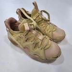 Nike Air Huarache Craft Sneaker in Sanddrift, Team Gold, Pink Oxford, & Earth Photo 1