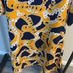 Vintage 60’s/70’s Floral Maxi Dress Blue Size M Photo 2