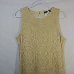Dawn Joy Fashions Vintage Cream Crochet Lace Sleeveless Maxi Dress Size M Size M Photo 2