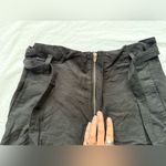 BLANK NYC Black Paper Bag Linen Pants Photo 5