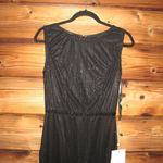 Mac Duggal  5796 Womens Black High Neck Embellished Column Dress Runs Small Photo 7