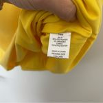 Alexia Admor NWT  $225 Deep V-Neck Mini Dress Yellow Women's‎ Size Small Photo 6