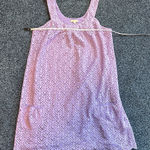 Shoshanna coverup crochet lavender cute dress large NWOT Purple Sleeveless Lace Photo 0