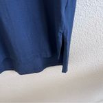 Universal Standard  Tesino Washed Jersey Dress Navy Photo 3