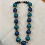 Elegant Blue and Green Beaded Necklaces Photo 2