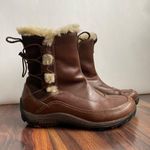 Merrell  Penza Waterproof Insulated Fur Lined Leather and Suede Boots Photo 0
