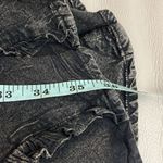 Sacred Threads Embroidered Black Tunic with Red and Green Floral Design Photo 11