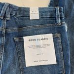 Good American NWT Good Classic Straight Leg Jeans in Indigo207 Photo 7