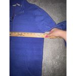 Soft Surroundings  Cactus Wren Cardigan Zip Sweater Amparo Blue‎ Medium EUC Photo 4