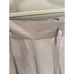Vivienne Tam  Silk Wide Leg Pants Beige Elastic Waist Drawstring Size L Photo 1