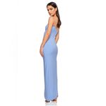 Nookie NWT  Envy Cut Out‎ Maxi Dress in Blue Sz Large $300 Photo 1