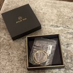 julie vos juliet gold/pearl hoops Gold Photo 0