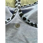Lululemon Heathered Spot Lullaby Blue Power Y Athletic Tank Top Size 6 Photo 2