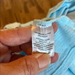 Envy Baby Blue Women's Top Tie Knot Short Sleeve Photo 7