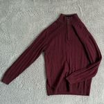 Method‎ women’s size medium oversized 1/4 zip pull over ribbed sweater Photo 4