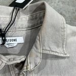 RE/DONE $395 NWT  SHIRT JACKET IN GREYISH SZ SMALL Photo 3