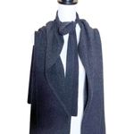 Brochu Walker  Cape Size M/L Cashmere & Wool Gray Charcoal Poncho Vest Soft Open Photo 1