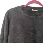Altar'd State  Eyelash Cropped Sweater‎ Black Medium Photo 2