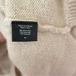 Jenni Kayne Atlas Merino Wool Turtleneck Sweater in Wheat Beige Size Medium Photo 5