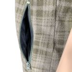 Columbia  Womens Fleece Vest Full Zip Plaid Outdoor Adventure Winter Green Small Photo 8