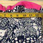 Lilly Pulitzer  Women’s Swimsuit one piece halter top Navy/Hot Pink Size S Photo 10