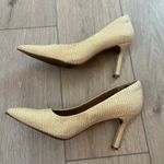 Nordstrom Rack  Women’s Cream Natural Weave Pump Size 9 Photo 4
