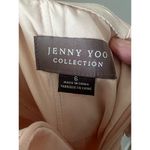Jenny Yoo  Dress Women's 6 Olivia Bridesmaid Strapless Chiffon Floor Length Blush Photo 7
